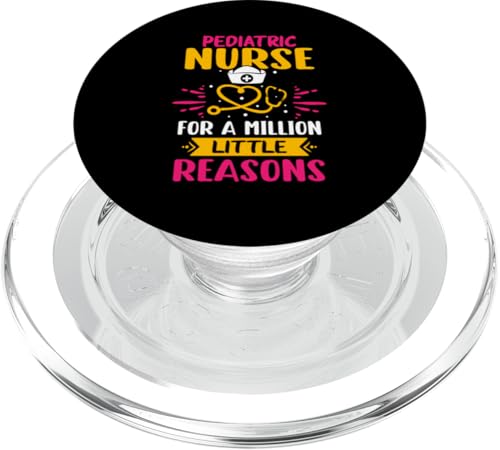 Pädiatrische Krankenschwester für eine Million kleine Gründe PopSockets PopGrip für MagSafe Pädiatrische Krankenschwester für eine Million kleine Gründe PopSockets PopGrip für MagSafe von Pediatrics Nurse Designs For A Pediatrician