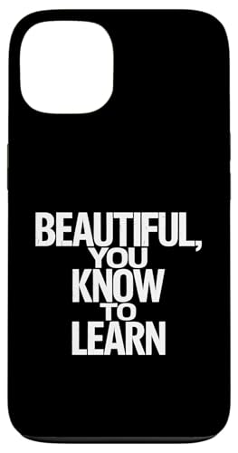 Beautiful You Know To Learn - Denglisch Spruch Hülle für iPhone 13 Beautiful You Know To Learn - Denglisch Spruch Hülle für iPhone 13 von PeeKay Apparel - Denglisch