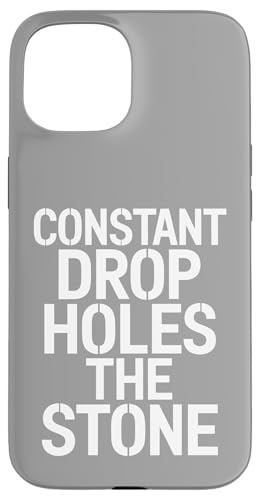 Constant Drop Holes The Stone - Denglisch Spruch Hülle für iPhone 15 Constant Drop Holes The Stone - Denglisch Spruch Hülle für iPhone 15 von PeeKay Apparel - Denglisch