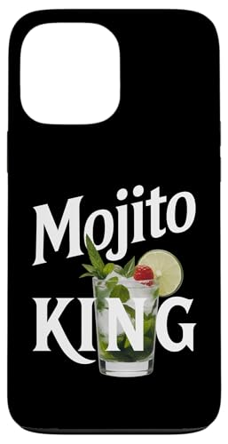 Mojito King Tropical Cocktail Lover Zitat Hülle für iPhone 13 Pro Max von PeeKay Apparel - Mojito Lover