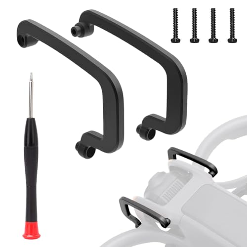 Schutz des Kamerakopfes für DJI Avata 2 Bumper Metall Schutz Schützt das Objektiv und das Gimbal Anti-Schock Anti-Kollision Zubehör CNC-Aluminiumlegierung(dunkle) von Peelanmall