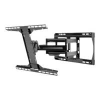 Peerless-AV Paramount PA762 - Befestigungskit (Gelenkwandmontage) für LCD-/Plasmafernseher - Glanzschwarz - Bildschirmgröße: 99,1 - 228,6 cm (39 - 228,60cm (90)) - Montageschnittstelle: bis zu 600 x 400 mm, ab 200 x 100 mm (PA762) von Peerless