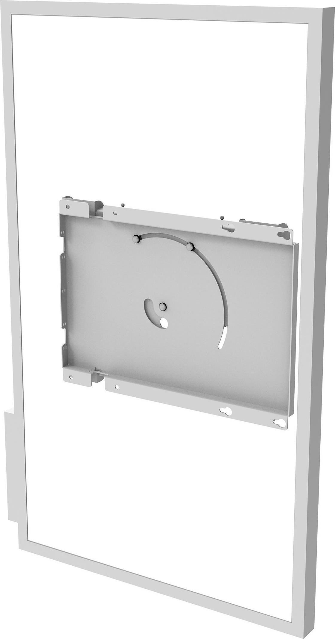 Peerless Rotational Mount Interface RMI3-FLIP2 - Klammer für LCD-Display - Weiß glänzend - Bildschirmgröße: 139.7-165.1 cm (55-65) - Montageschnittstelle: 400 x 400 mm - Wandmontage - für Samsung Flip WM55H, Flip 2 WM55R, WM65R von Peerless