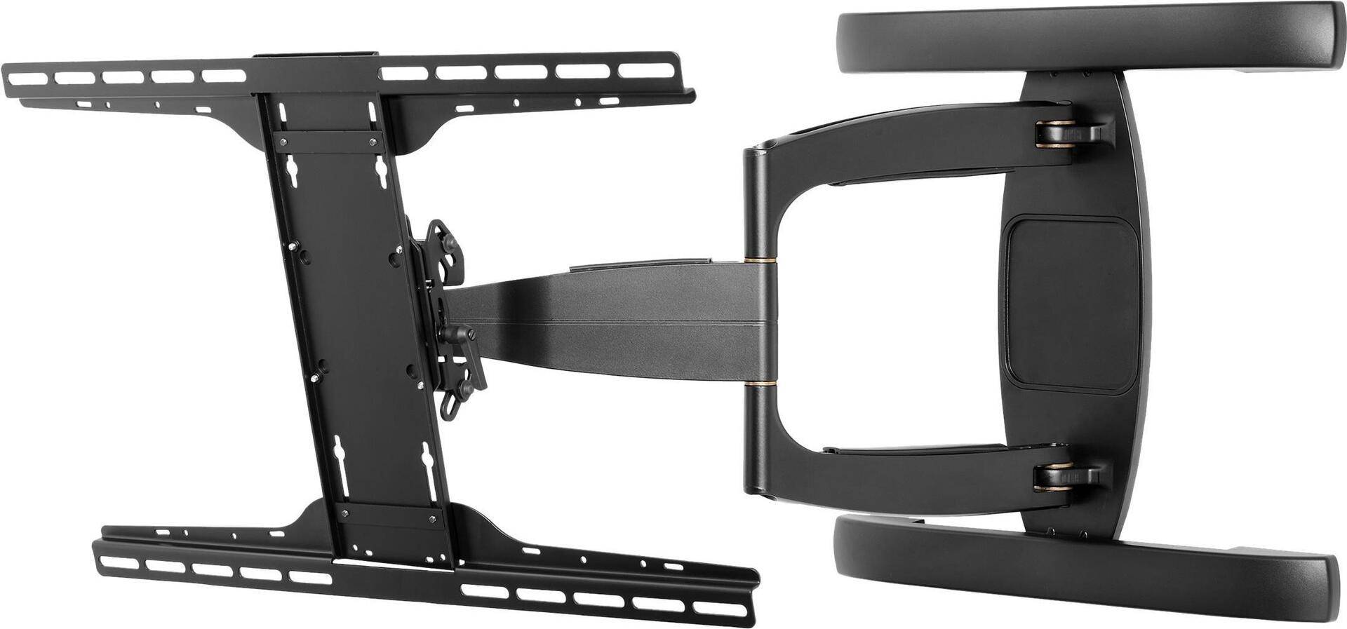 Peerless Universal Full-Motion Plus Wall Mount SA761PU - Wandhalterung für LCD-/Plasmafernseher - Epoxidharz - Glanzschwarz - Bildschirmgröße: 99.1-190.5 cm (39-75) - Montageschnittstelle: 600 x 400 mm von Peerless
