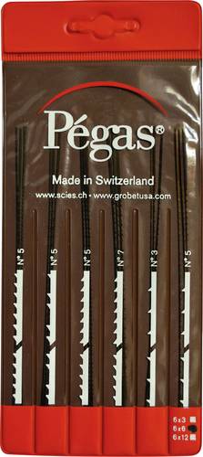 Pegas PS906x6DI 1 Set Laubsägeblätter-Set 6tlg Pegas PS906x6DI 1 Set Laubsägeblätter-Set 6tlg von Pegas