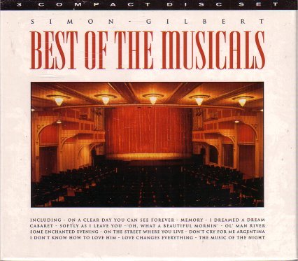 Best Of The Musicals - Simon Gilbert - 3 CD Boxset Best Of The Musicals - Simon Gilbert - 3 CD Boxset von Pegasus Entertainment