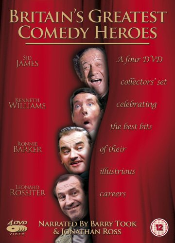 Britain's Greatest Comedy Heroes Box Set [4 DVDs] von Pegasus Entertainment