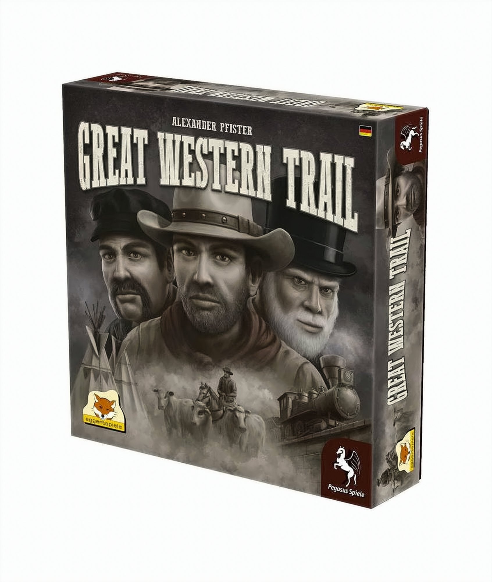 Great Western Trail *Empfohlen Kennerspiel 2017* von Pegasus Spiele