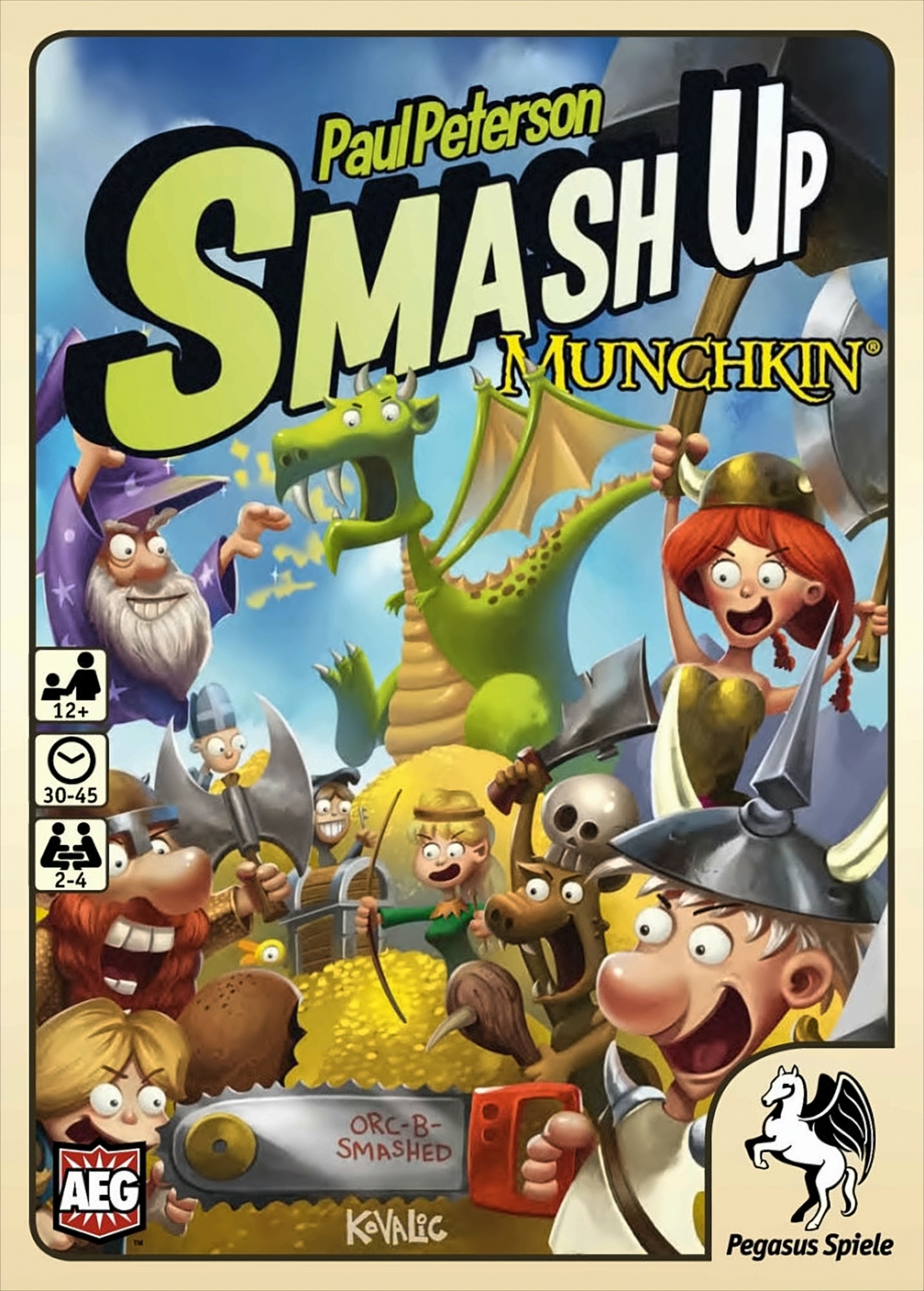 Smash Up: Munchkin von Pegasus Spiele