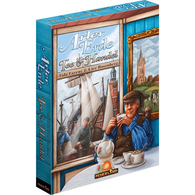 Arler Erde: Tee & Handel, Brettspiel von Pegasus