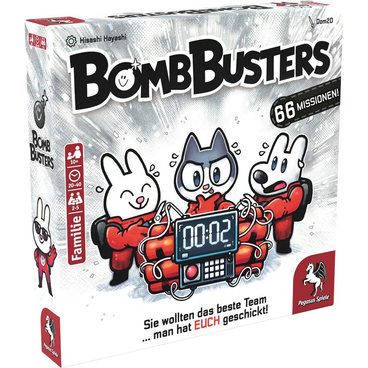 Bomb Busters, Brettspiel von Pegasus