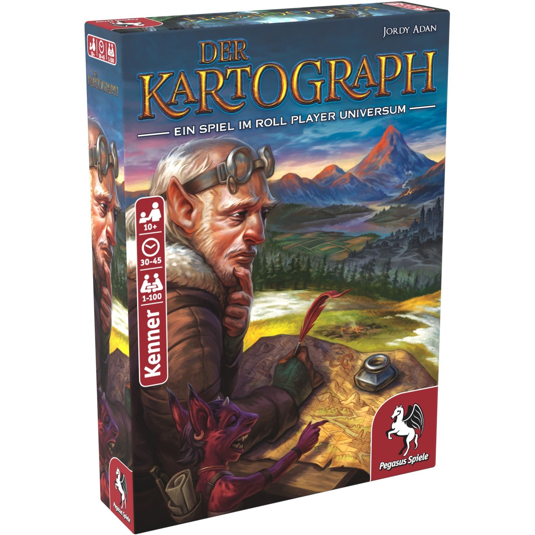 Der Kartograph, Partyspiel Der Kartograph, Partyspiel von Pegasus