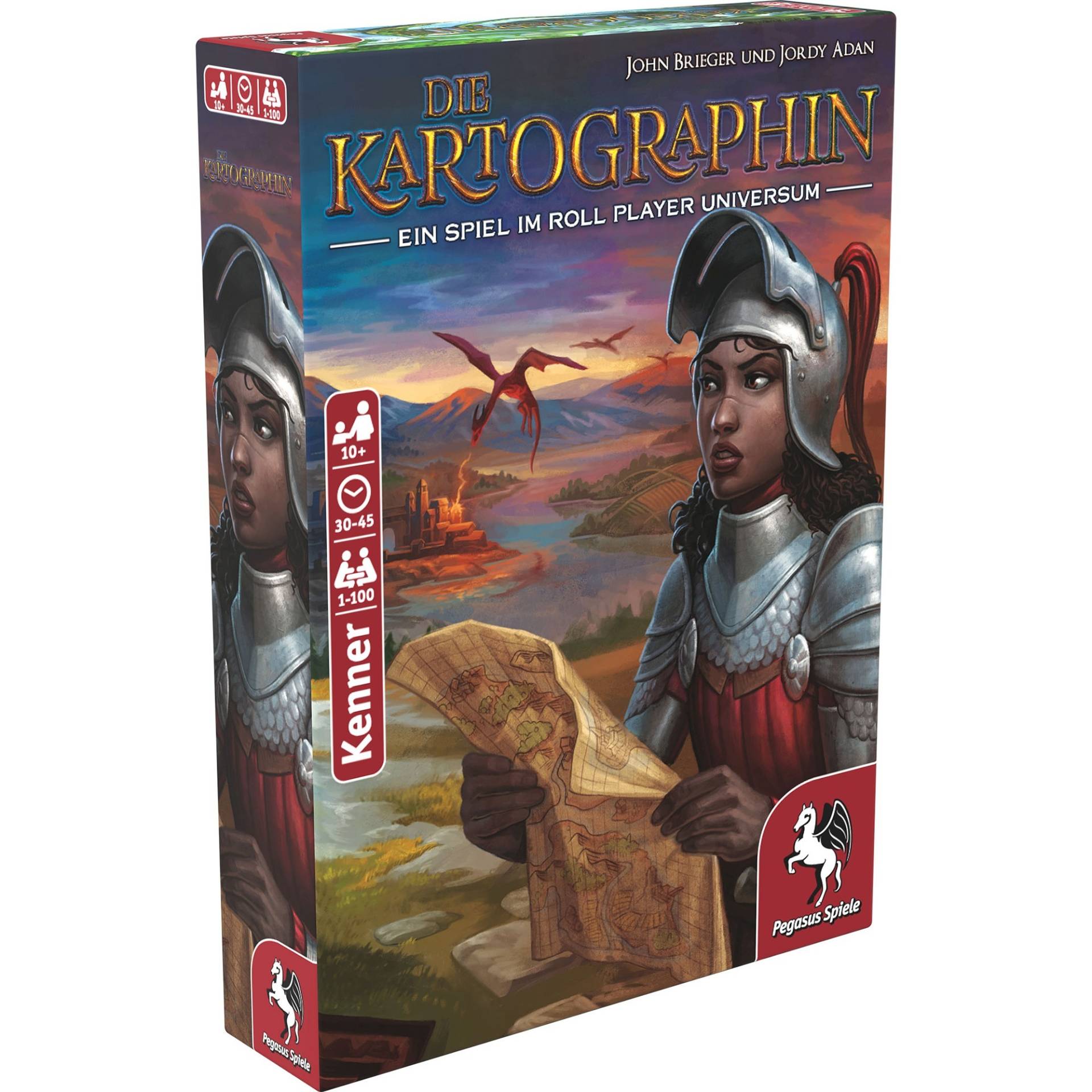 Die Kartographin, Brettspiel von Pegasus