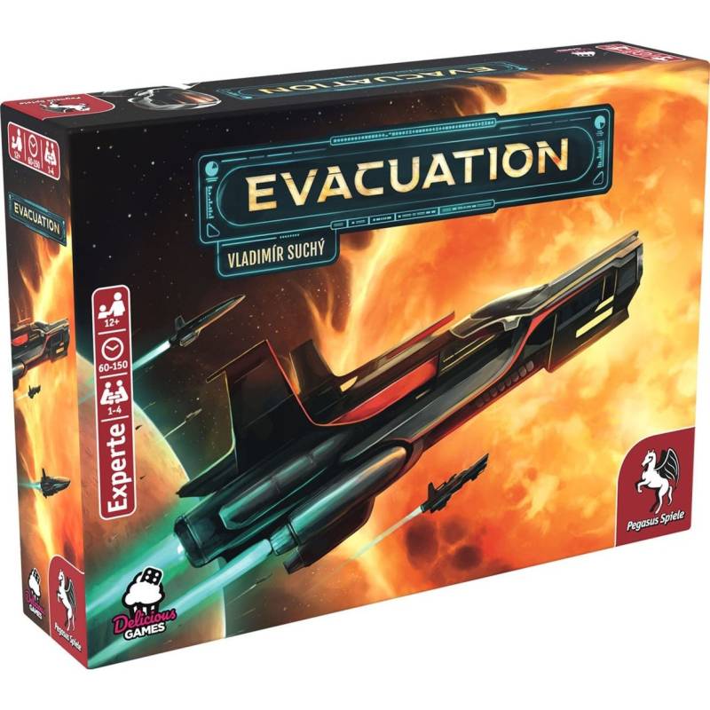 Evacuation, Brettspiel von Pegasus