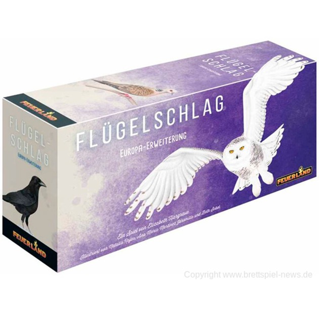Flügelschlag: Europa-Erweiterung, Brettspiel von Pegasus
