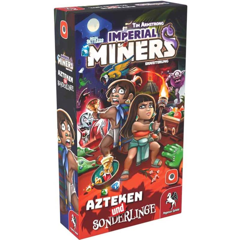 Imperial Miners: Azteken und Sonderlinge, Brettspiel von Pegasus