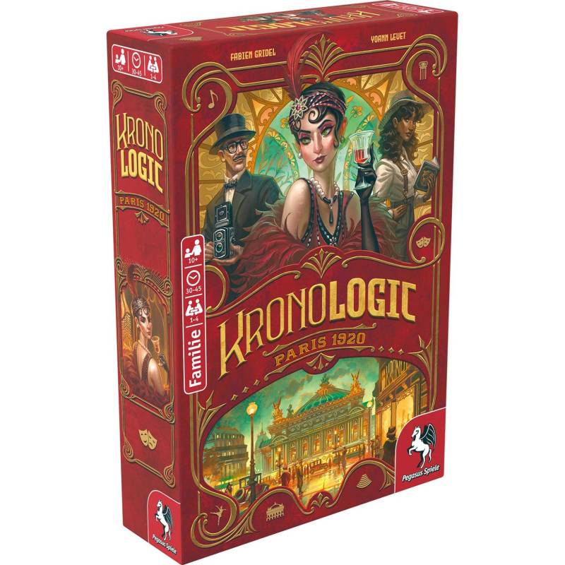 Kronologic - Paris 1920, Brettspiel von Pegasus
