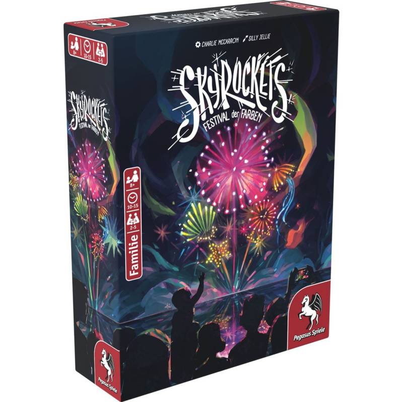 SkyRockets - Festival der Farben, Brettspiel von Pegasus