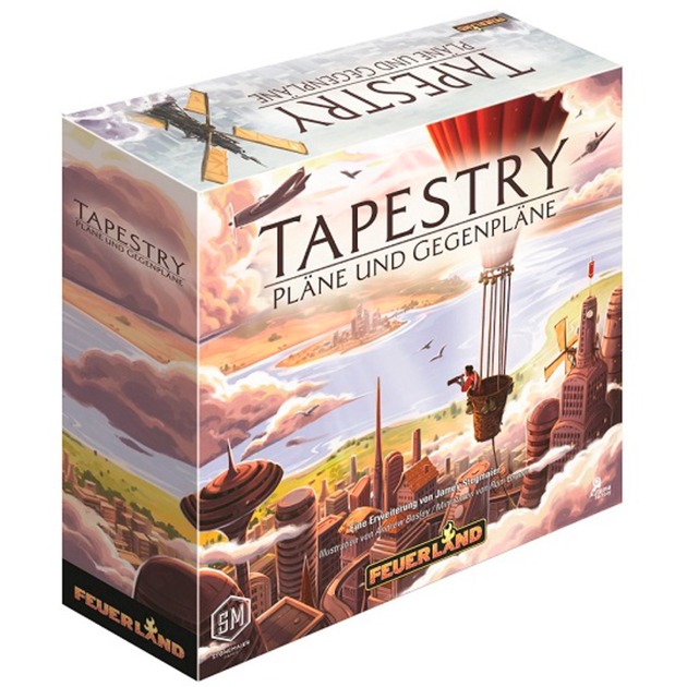 Tapestry: Pläne und Gegenpläne, Brettspiel von Pegasus