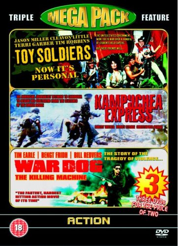 Toy Soldiers / Kampuchea Express / War Dog 3 DVDs ACTION NEW-KOSTENLOSE LIEFERUNG Toy Soldiers / Kampuchea Express / War Dog 3 DVDs ACTION NEW-KOSTENLOSE LIEFERUNG von Pegasus