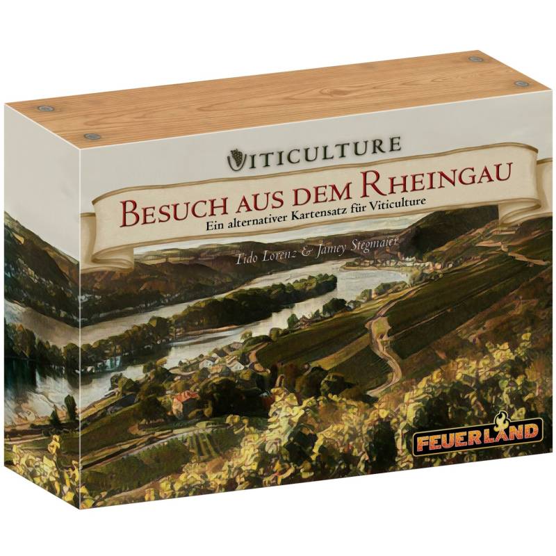 Viticulture: Besuch aus dem Rheingau, Brettspiel von Pegasus