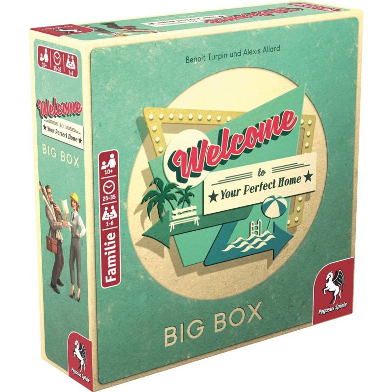 Welcome to your perfect Home Big Box, Brettspiel von Pegasus