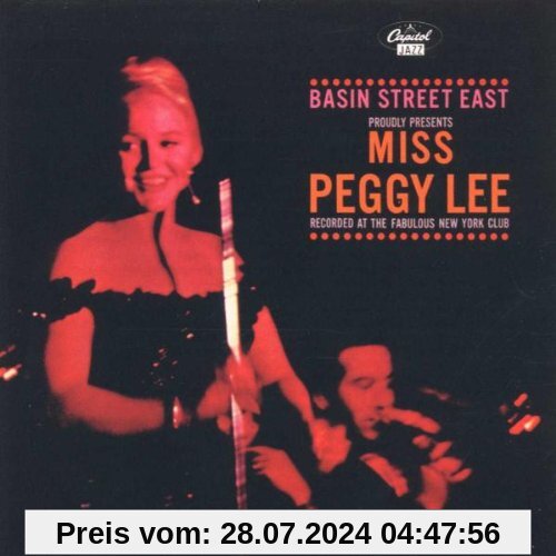 Live at Basin Street East von Peggy Lee