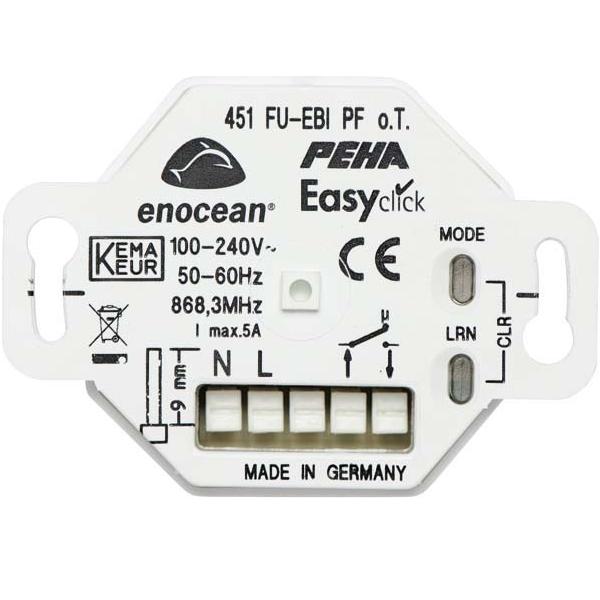 Peha Funk Empfänger 1 Kanal D 451 FU-EBI PF O.T. 00364476 von Peha