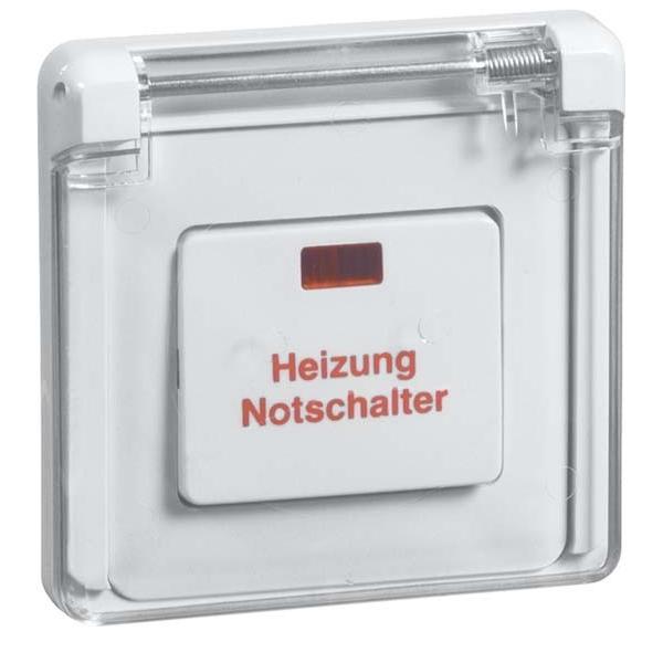 Peha Heizung-Notschalter ws D 81.516 V K HN 00191811 von Peha