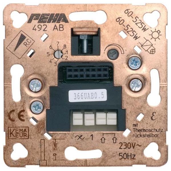 Peha UP-Dimm-und-Schalt-Einsatz D 492 AB O.A. 00389013 von Peha