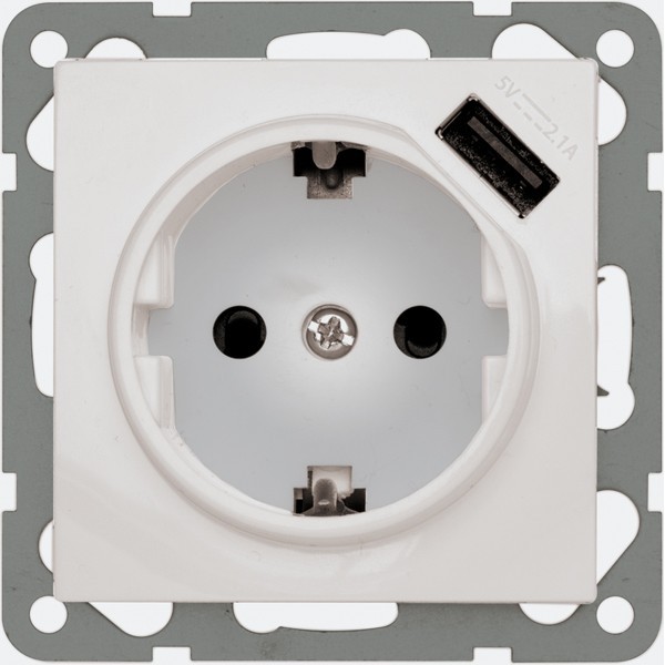 Peha Universelle USB-Steckdose D 6511.03 SI USB 00244061 Peha Universelle USB-Steckdose D 6511.03 SI USB 00244061 von Peha