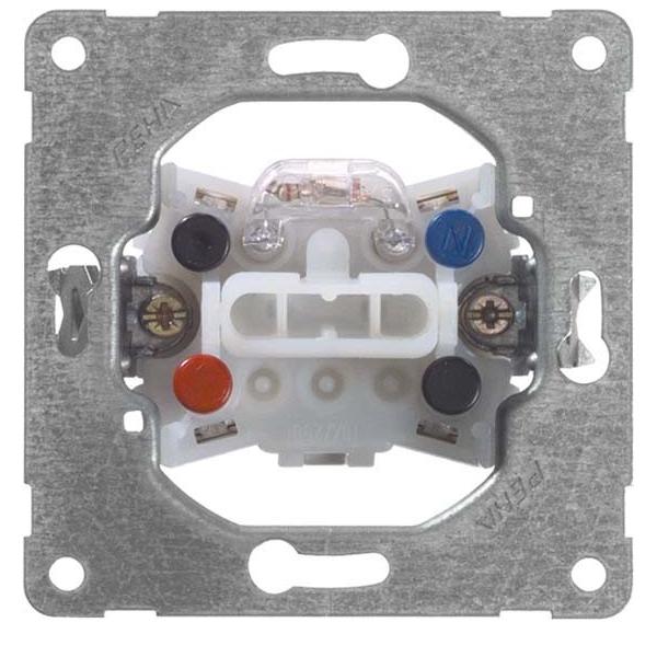 Peha Wippschalter Kontrolllicht D 612/16 GLK 00104211 von Peha