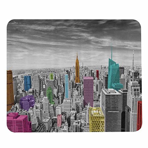 Pehede Mauspad mit rutschfester Gummiunterseite, leicht gleitend, Computer-Mauspad für Computer, Laptop, Gaming, Büro und Zuhause, 20,1 x 24,1 cm, New York City Manhattan Birds Eye View Pehede Mauspad mit rutschfester Gummiunterseite, leicht gleitend, Computer-Mauspad für Computer, Laptop, Gaming, Büro und Zuhause, 20,1 x 24,1 cm, New York City Manhattan Birds Eye View von Pehede