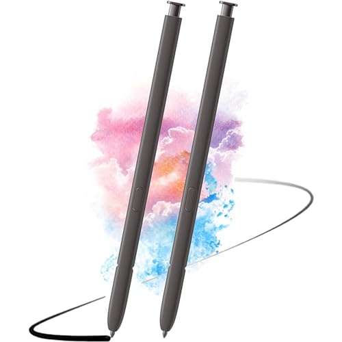2 Stück Galaxy S24 Ultra S Pen Ersatz für Samsung Galaxy S24 Ultra Alle Versionen Stylus Pen-OhneBluetooth(Schwarz) von PeiDog