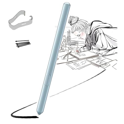 Galaxy Tab S6 Stylus Pen Ersatz ohneBluetooth für Samsung Galaxy Tab S6 SM-T860 T860 T865 T867 Stylus Touch S Pen (Cloud Blue) von PeiDog