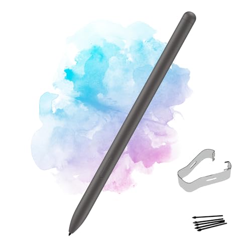 Galaxy Tab S9 FE S Pen Replacement (EJ-PX510) for Samsung Galaxy Tab S9 Fe S Pen for Samsung Galaxy Tab S9 FE / S9 FE+ / S9 FE Plus +SM-X510, SM-X516B, SM-X610, SM-X616B with Free Tips/Nibs (Gray) von PeiDog