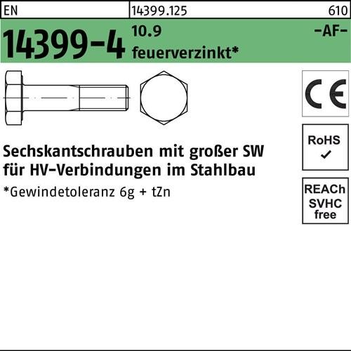 Peiner Sechskantschraube EN 14399-4 M36x 160 10.9 feuerverz. 1 Stück FRIEDBERG Peiner Sechskantschraube EN 14399-4 M36x 160 10.9 feuerverz. 1 Stück FRIEDBERG von Peiner