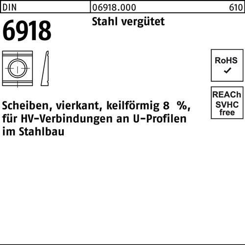 Peiner Unterlegscheibe DIN 6918 ÜH vierkant keilförmig 17 Stahl C45 1 Stück Peiner Unterlegscheibe DIN 6918 ÜH vierkant keilförmig 17 Stahl C45 1 Stück von Peiner