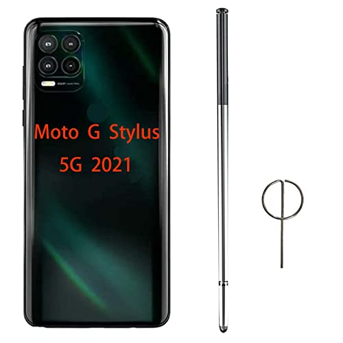 Ersatz-LCD-Touch-Stift für Motorola Moto G Stylus 5G, mit 1 Auswurfstift, Schwarz von Peixiong