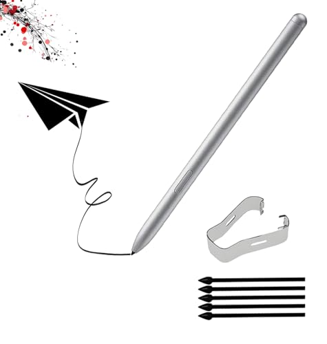 Peixiong Samsung S10 FE/S10 FE + Stylus Ersatz (Bluetooth-fähig) für Samsung Galaxy S10 FE/S10 FE + Tablet Stylus mit 5 Federn/Stiften (Silber) von Peixiong