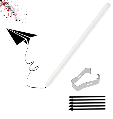 Peixiong Samsung S10 FE/S10 FE + Stylus Ersatz (Bluetooth-fähig) für Samsung Galaxy S10 FE/S10 FE + Tablet Stylus mit 5 Federn/Stiften (Weiß) von Peixiong