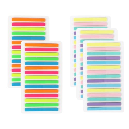 Haftstreifen,1500 Stück Mehrfarbig Haftmarker Index Tabs Seitenmarker Klebezettel Klein Haftnotizen Pagemarker Selbstklebend Beschreibbare für Büro Schule Page Marker Note Flags,Klebemarkierungen von Pejlnd