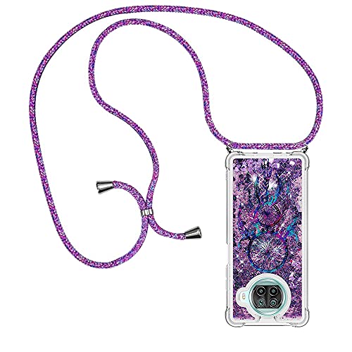 PekaTech Handykette für Xiaomi Mi 10T Lite 5G, Glitzer Flüssig Bewegende Treibsand Hülle mit Band Umhängetaschen+Hüllen mit Umhängeband Handykordel mit Schutzhülle Stylische Kette mit Case PekaTech Handykette für Xiaomi Mi 10T Lite 5G, Glitzer Flüssig Bewegende Treibsand Hülle mit Band Umhängetaschen+Hüllen mit Umhängeband Handykordel mit Schutzhülle Stylische Kette mit Case von PekaTech