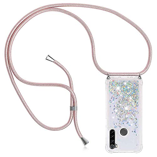 PekaTech Handykette für Xiaomi Redmi Note 8, Glitzer Flüssig Bewegende Treibsand Hülle mit Band Umhängetaschen+Hüllen mit Umhängeband Handykordel mit Schutzhülle Stylische Kette mit Case PekaTech Handykette für Xiaomi Redmi Note 8, Glitzer Flüssig Bewegende Treibsand Hülle mit Band Umhängetaschen+Hüllen mit Umhängeband Handykordel mit Schutzhülle Stylische Kette mit Case von PekaTech