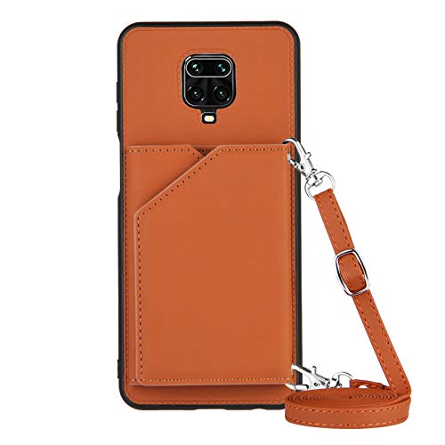 PekaTech Handykette für Xiaomi Redmi Note 9S / Note 9 Pro, PU-Leder Hülle- Handyhülle mit Band zum Umhängen - Klapptasche Handytasche Case mit Handy-Kette, Kartenfach und Portmonee, Braun PekaTech Handykette für Xiaomi Redmi Note 9S / Note 9 Pro, PU-Leder Hülle- Handyhülle mit Band zum Umhängen - Klapptasche Handytasche Case mit Handy-Kette, Kartenfach und Portmonee, Braun von PekaTech
