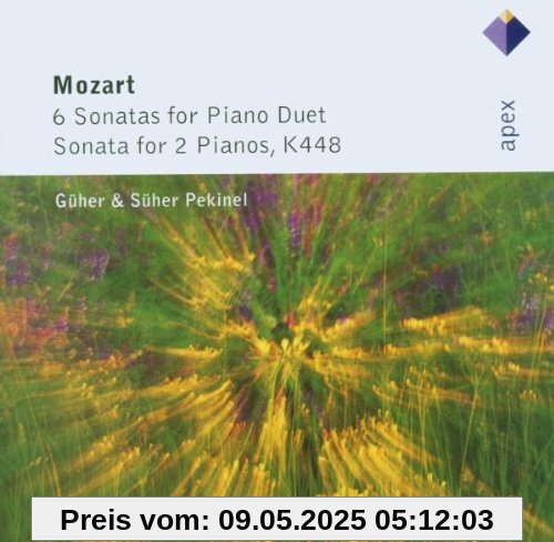 6 Sonatas for Piano Duet / Sonata for 2 Pianos, K448 von Pekinel, Güher & Süher