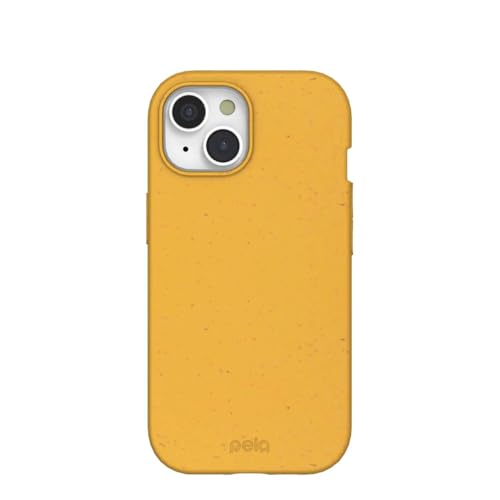 Pela Schutzhülle für iPhone 15, umweltfreundlich, kompatibel mit iPhone 15, Honig Pela Schutzhülle für iPhone 15, umweltfreundlich, kompatibel mit iPhone 15, Honig von Pela