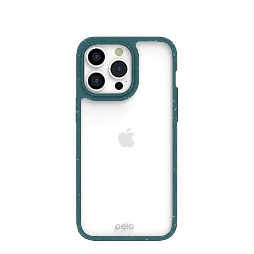 Pela Schutzhülle für iPhone 15 Pro Max, transparent, grün, umweltfreundlich, kompatibel mit iPhone 15 Pro Max Pela Schutzhülle für iPhone 15 Pro Max, transparent, grün, umweltfreundlich, kompatibel mit iPhone 15 Pro Max von Pela
