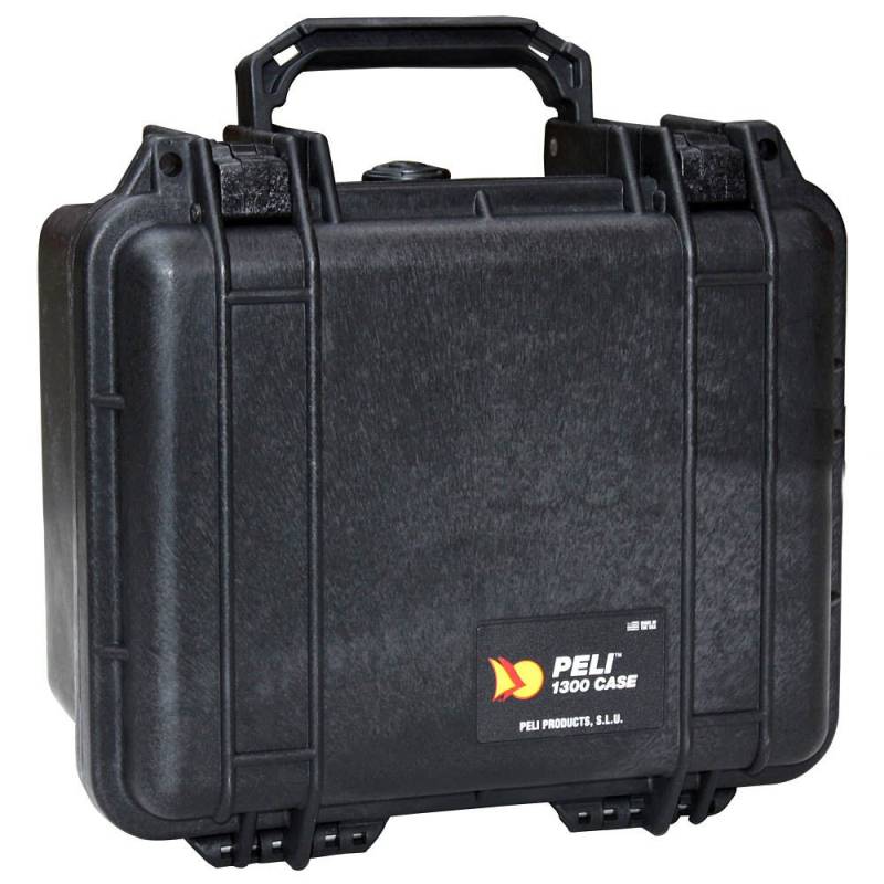 Peli 1300 BK Flightcase ohne Schaumstoff 251 x 178 x 155 mm von Peli
