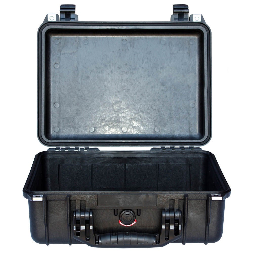 Peli 1450 BK Flightcase ohne Schaumstofffüllung, 371 x 258 x 152 mm Peli 1450 BK Flightcase ohne Schaumstofffüllung, 371 x 258 x 152 mm von Peli